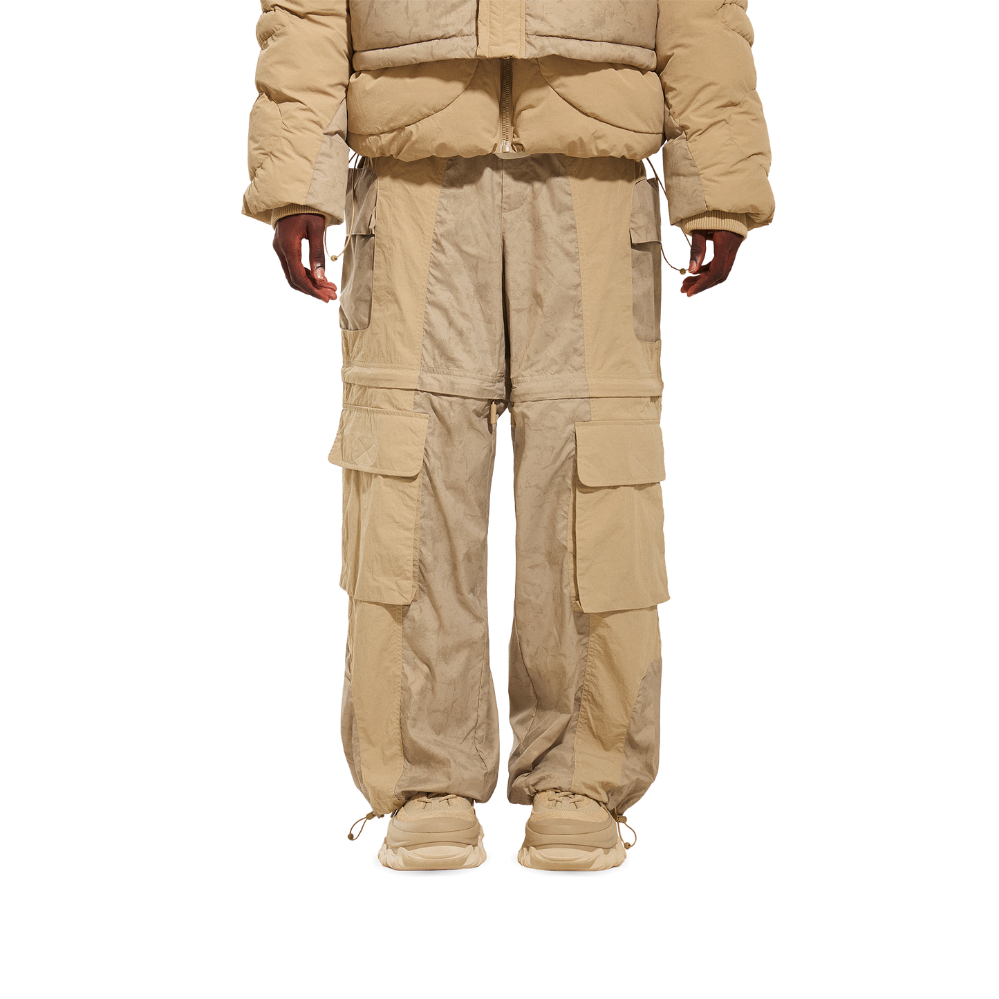 RAL7000STUDIO X BERSHKA - CARGO PANTS