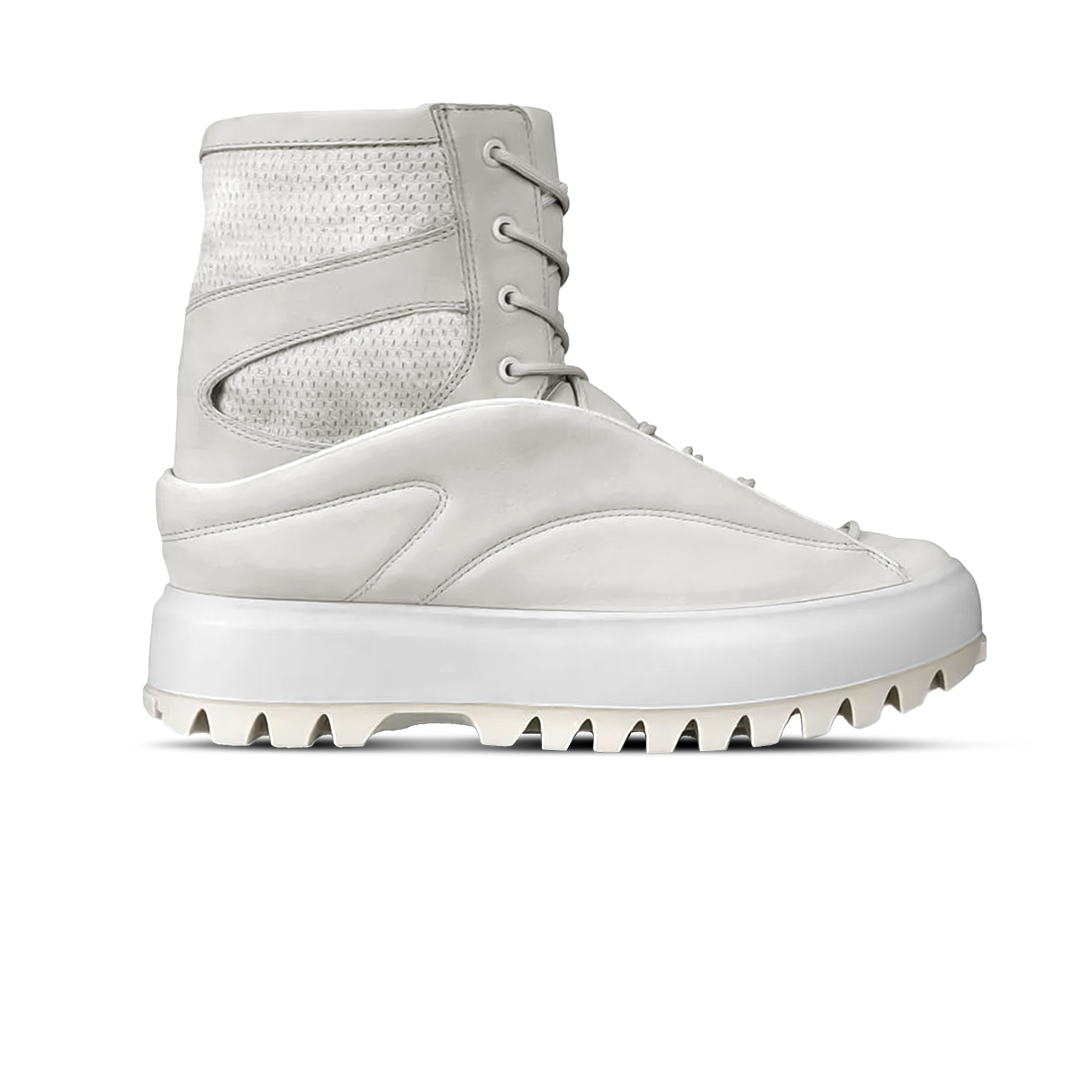 ecco x RAL7000STUDIO - STREET ACE BOOT WHITE